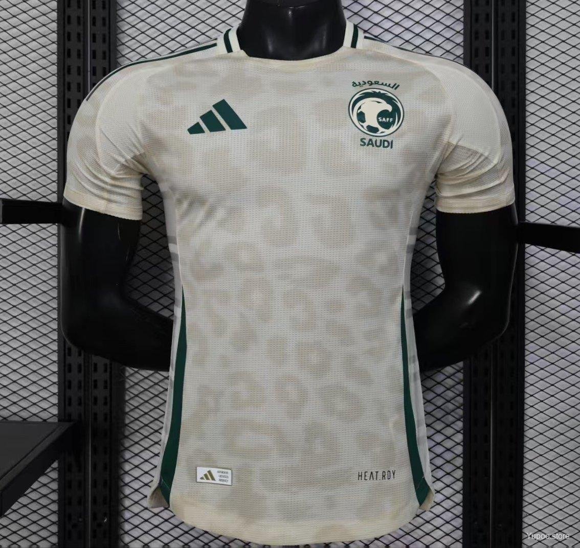 Saudi Arabia Away 2025 Player Jersey