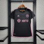 Inter Miami Women's Away 23/24 Black Soccer Football Futbol Adults Jersey Kit
