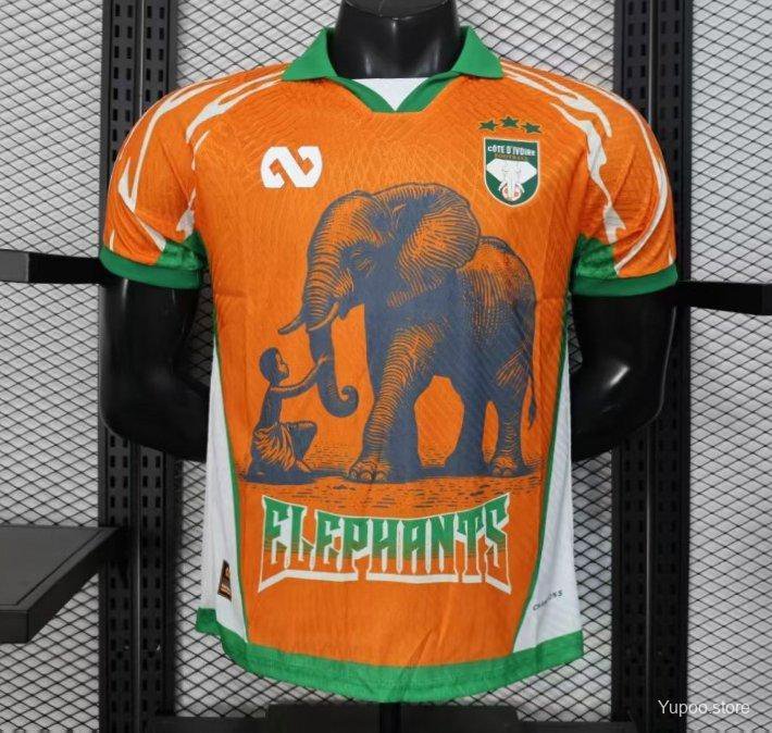 Ivory Coast Orange 25/26 Player Jersey