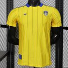 Leeds United Retro Home Yellow 25/26 Player Jersey