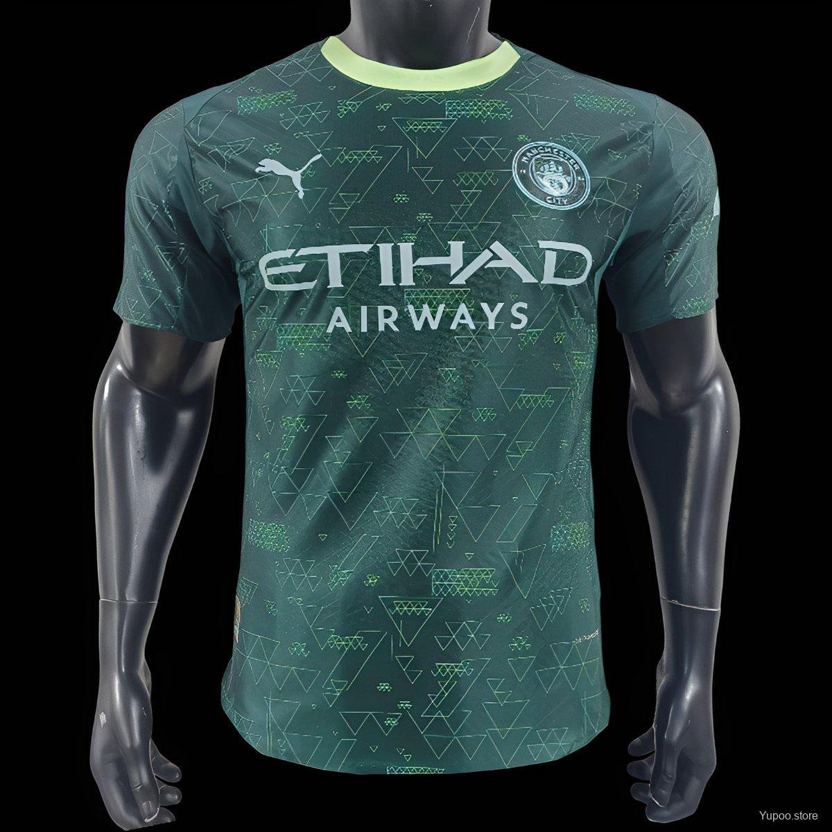 Manchester City Forth 25/26 Player Jersey