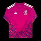 Mexico Pink Goalkeeper 2026 Long Sleeves Jersey