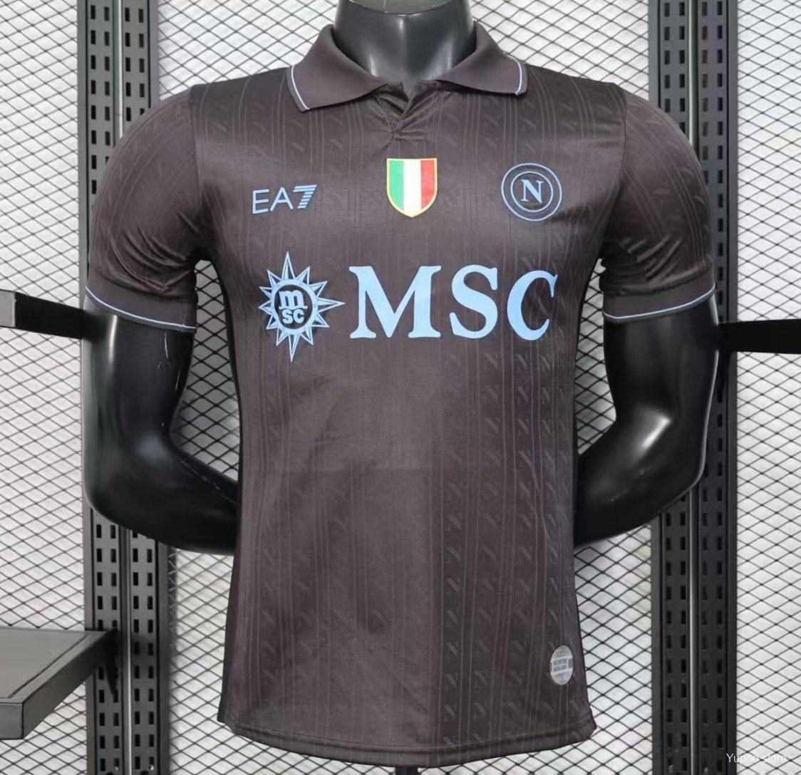 Napoli Third Black 25/26 Player Jersey