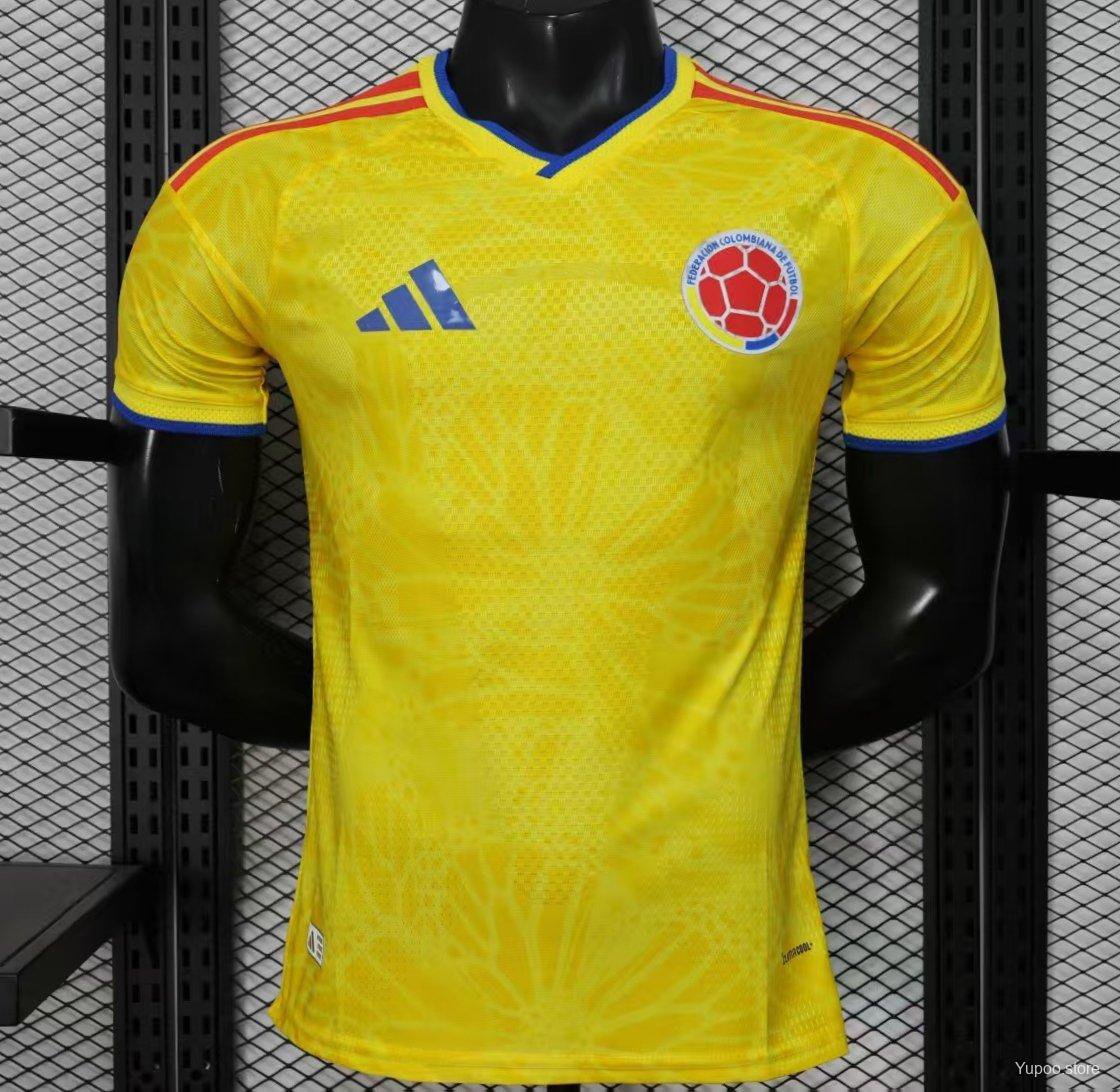 Colombia Home 2026 Player Jersey