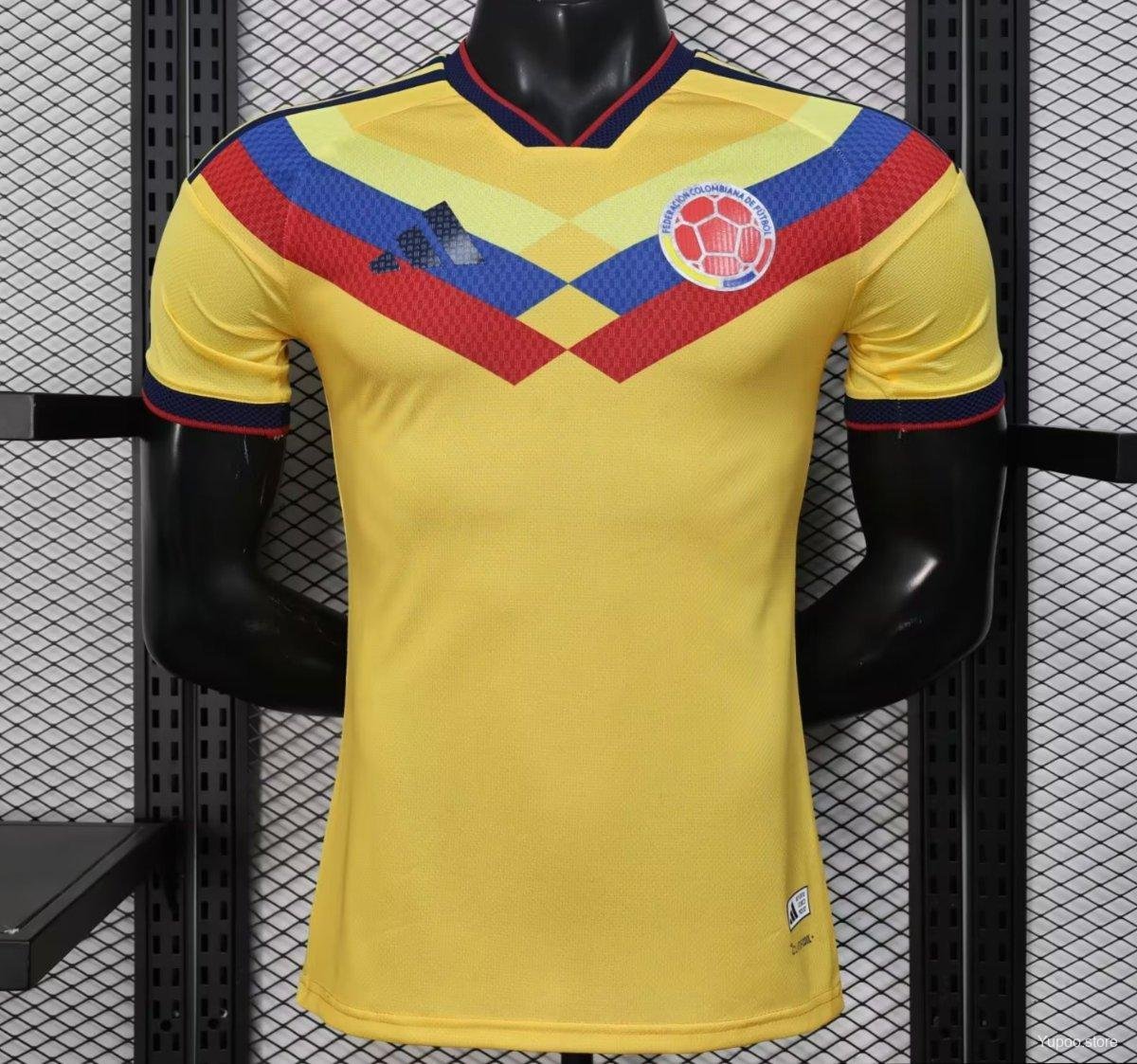 Colombia Yellow Pre-Match 2026 Player Jersey