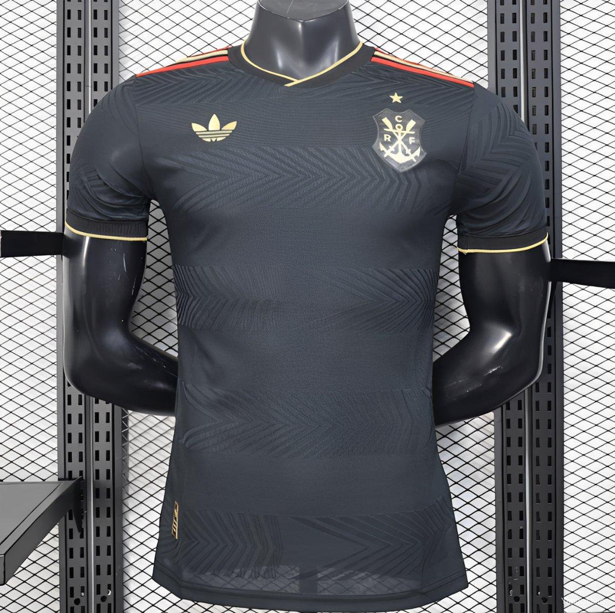 Flamengo Away Black 25/26 Player Jersey