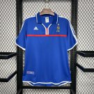 France Home Retro 2000 Soccer Football Futbol Adults Jersey Kit