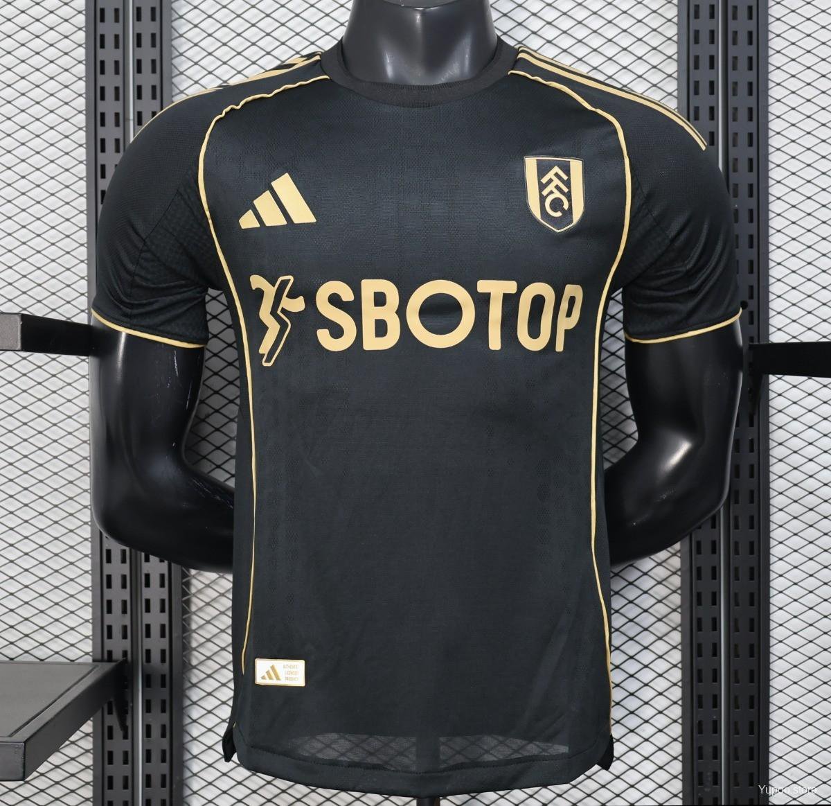 Fulham Away Black 25/26 Player Jersey