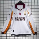 Galatasaray Away White 25/26 Long Sleeves Jersey