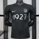 Al-Ahli Black Champion With Silver Sponsor 25/26 Player Jersey