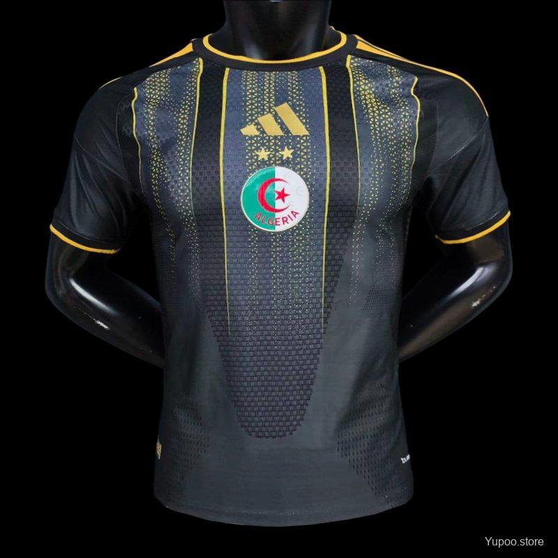 Algeria Black 2026 Player Jersey