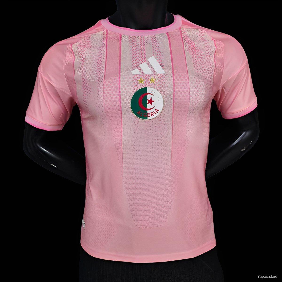 Algeria Pink 2026 Player Jersey