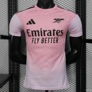 Arsenal Pink Pre-Match 25/26 Player Jersey