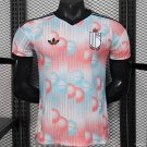 Belgium Away White Pink 2026 Player Jersey