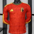 Belgium Home 2026 Long Sleeve Player Jersey