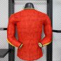 Belgium Home 2026 Long Sleeve Player Jersey