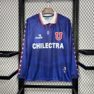 Universidad De Chile Home Retro 1996 Long Sleeve Adult Soccer Football Jersey