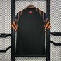 Vasco Da Gama Kappa Warm-up Black 24/25 Adult Soccer Futbol Football Jersey