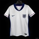 Women England Home 2024 Soccer Football Futbol Adults Jersey Kit
