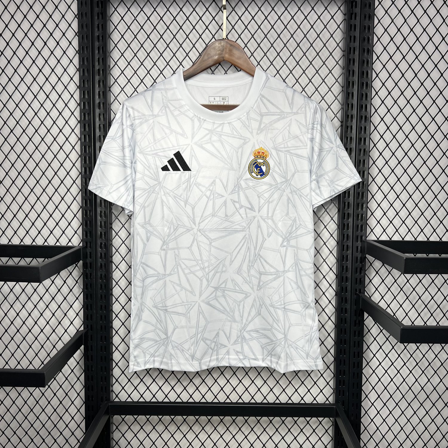 Real Madrid Pre-match training 24/25 Adult Soccer Football Jersey