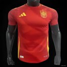 Spain Home 2024 Player Authentic Soccer Football Futbol Jersey Kit