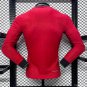 Portugal Home Long Sleeve 2024 Player Authentic Soccer Football Futbol Jersey Kit