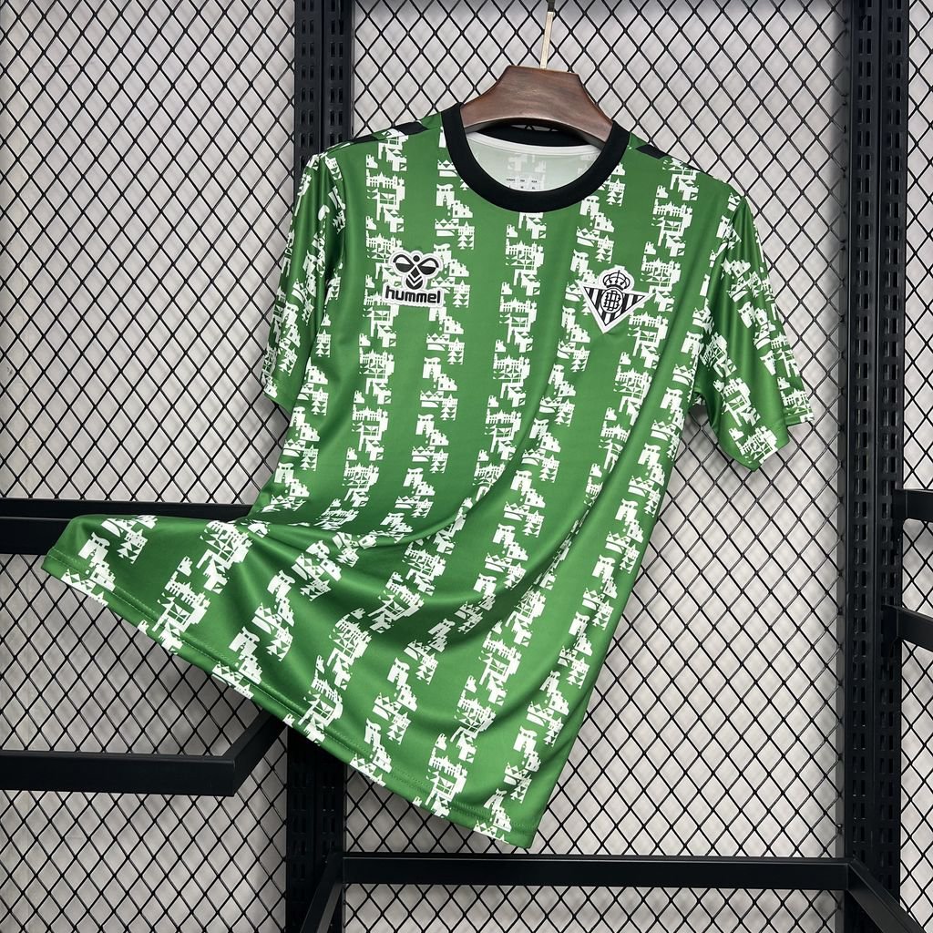 Real Betis Pre-competition training 24/25 Adult Soccer Futbol Football Jersey