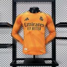 Real Madrid Away 24/25 Long Sleeves Player Authentic Soccer Football Futbol Jersey Kit