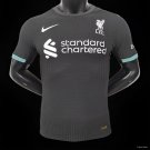 Liverpool Black Away 24/25 Player Soccer Football Futbol Adults Jersey