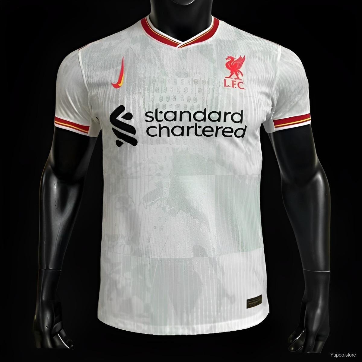 Liverpool Third White 24/25 Player Soccer Football Futbol Adults Jersey