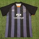 Luton Town Third 23/24 Black Soccer Football Adults Jersey Kit