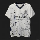 Manchester City Away White 24/25 Adult Soccer Football Jersey