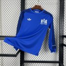 Manchester United Joint Edition Blue Retro 24/25 Long Sleeve Adult Soccer Football Jersey