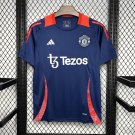 Manchester United Navy Pre-match 24/25 Adult Soccer Football Futbol Jersey