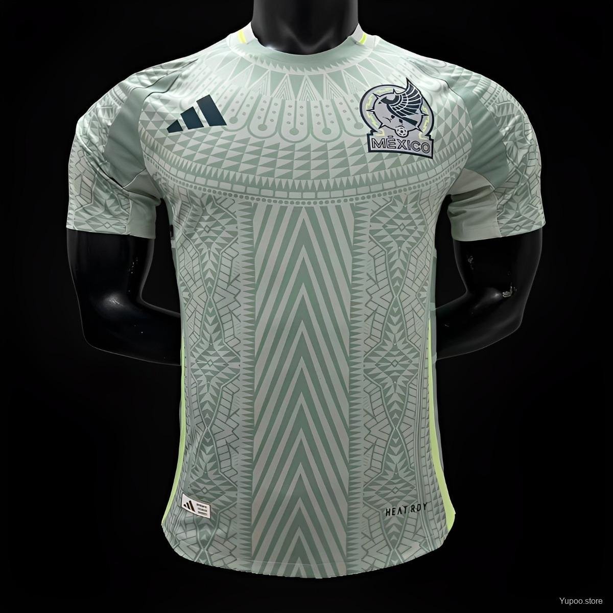 Mexico Copa America Away 2024 Player Authentic Soccer Football Futbol Jersey Kit