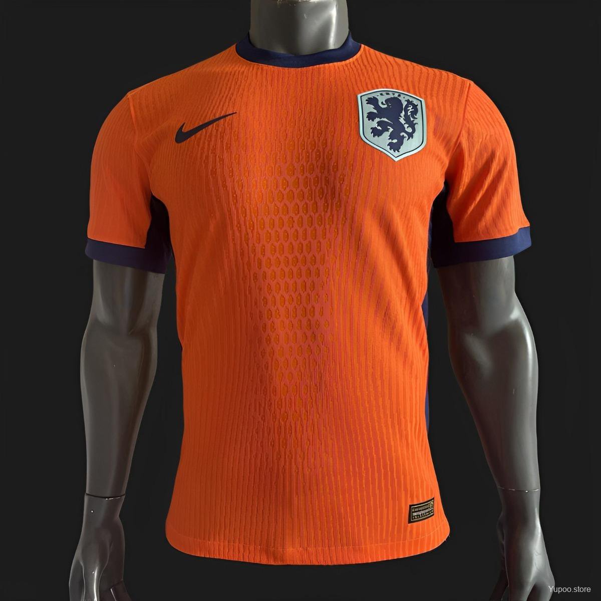 Netherlands Home 2024 Player Authentic Soccer Football Futbol Jersey Kit