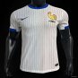 France Away White 2024 Player Authentic Soccer Football Futbol Jersey Kit