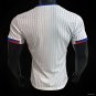 France Away White 2024 Player Authentic Soccer Football Futbol Jersey Kit