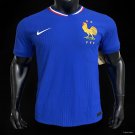 France Home 2024 Player Authentic Soccer Football Futbol Jersey Kit