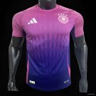 Germany Away Purple 2024 Player Authentic Soccer Football Futbol Jersey Kit