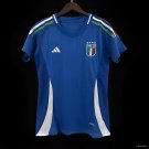 Italy Home 2024 Women Football Futbol Soccer Jersey Shirt