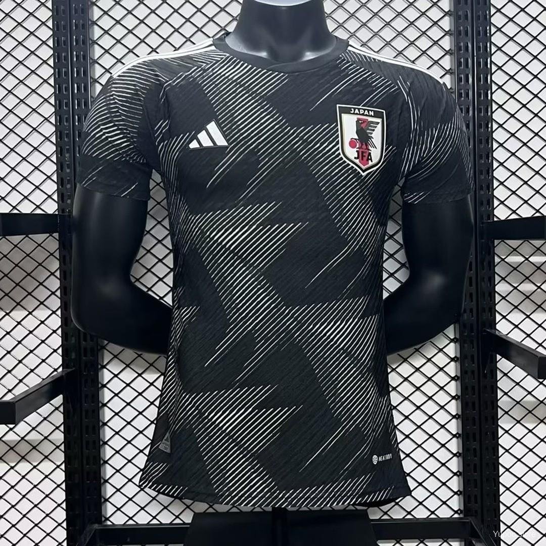 Japan Black Special 2024 Player Authentic Soccer Football Futbol Jersey Kit