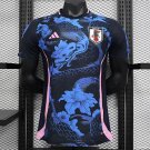 Japan Black_Blue Dragon Concept 2024 Player Authentic Soccer Football Futbol Jersey Kit