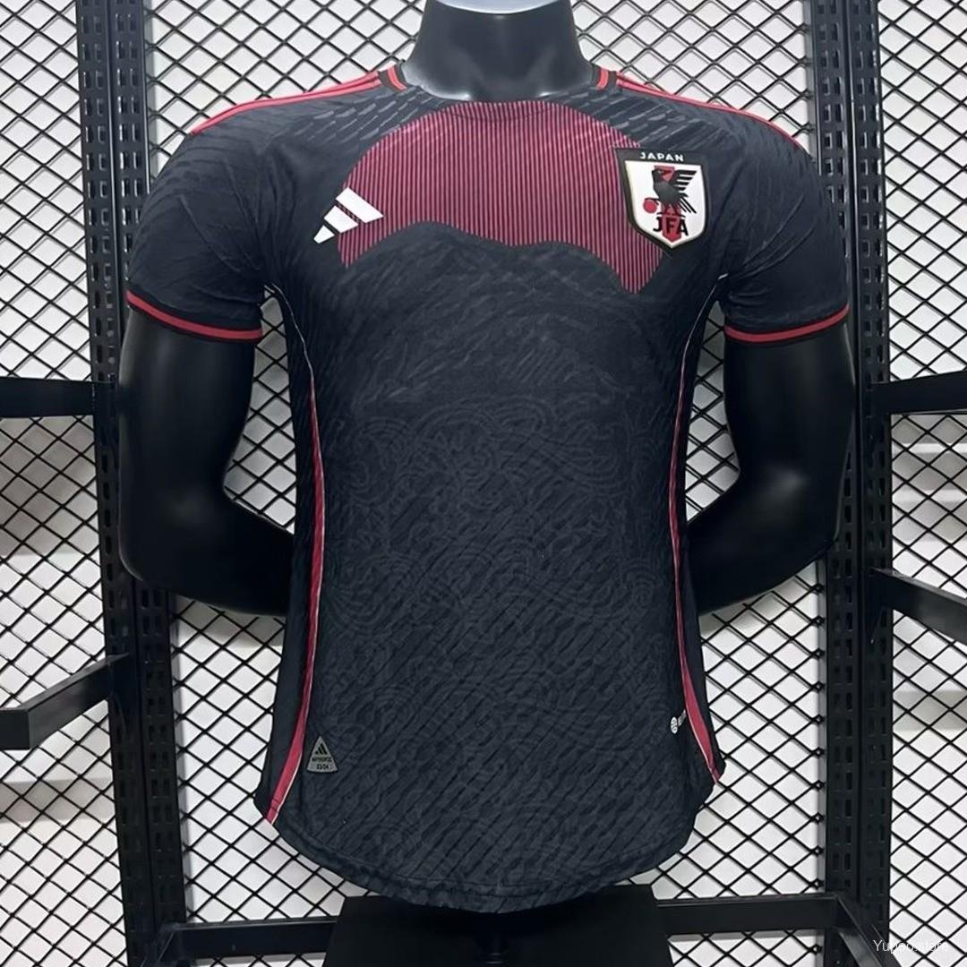 Japan Black_Wine Concept Special 2024 Player Authentic Soccer Football Futbol Jersey Kit