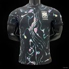 Korea Away Black 2024 Player Authentic Soccer Football Futbol Jersey Kit