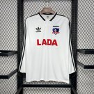 Colo Colo Home Retro 1991 Long Sleeve Adult Soccer Football Jersey