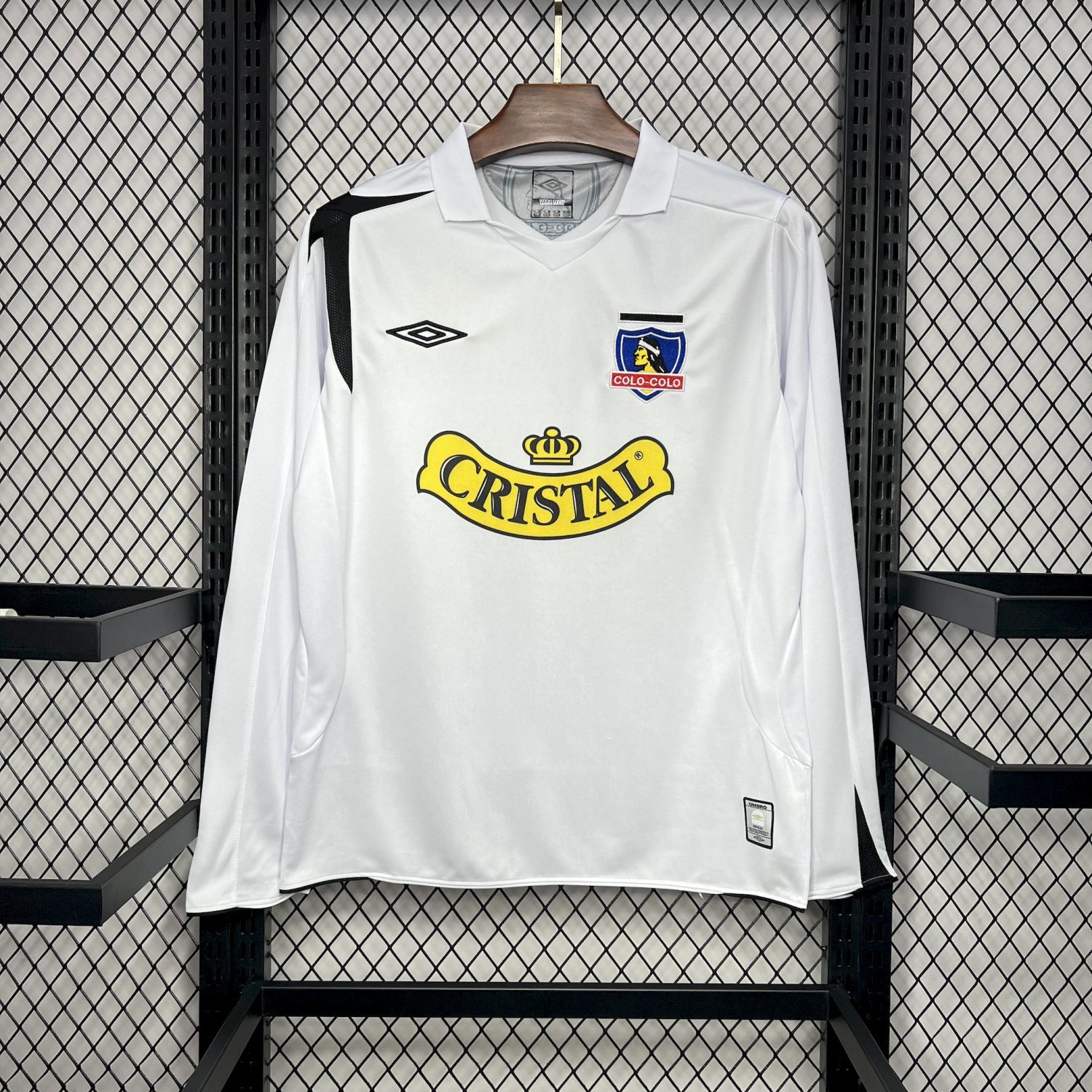 Colo Colo Home Retro 2006 Long Sleeve Adult Soccer Football Jersey