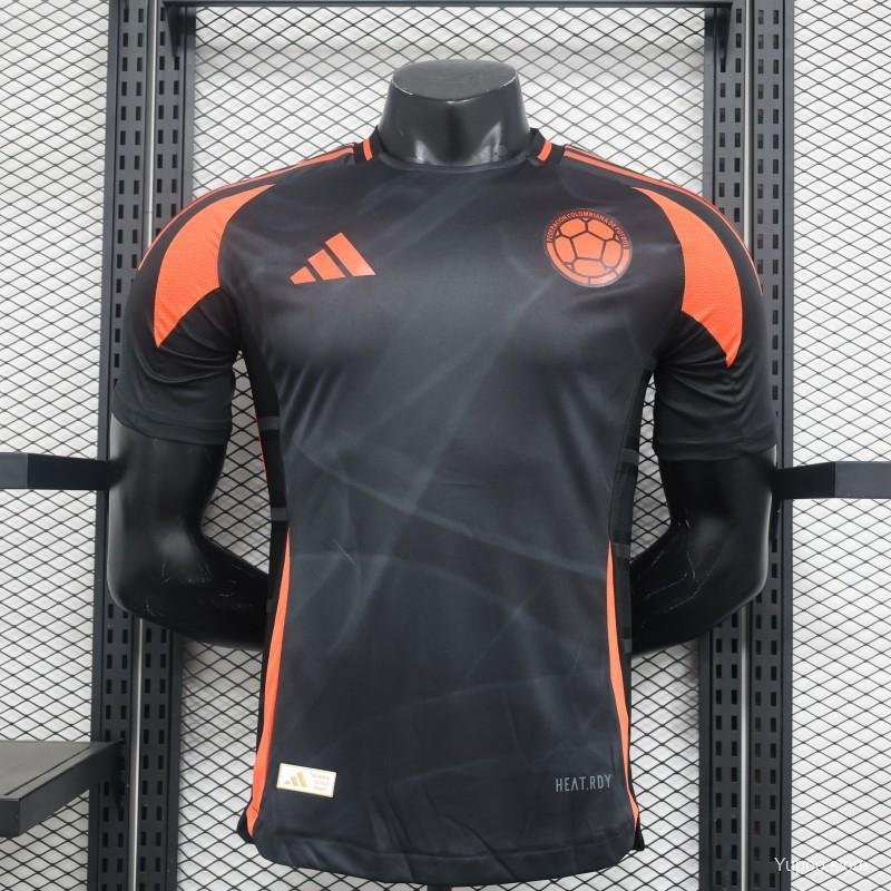 Colombia Away 2024 Player Authentic Soccer Football Futbol Jersey Kit