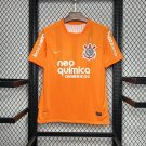Corinthians Orange Color Retro 2010 Adult Soccer Football Jersey