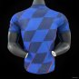 Croatia Away Blue 2024 Player Authentic Soccer Football Futbol Jersey Kit
